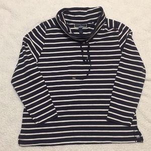 Karen Scott Cowlneck top size L